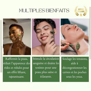Rouleau massant visage Cos Jade